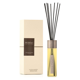 Skleněný difuzér Millefiori Milano, Selected, 350ml/Mech a koření