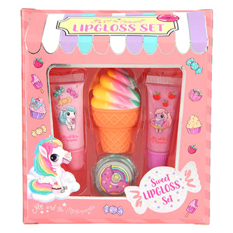 Lesky na rty Ylvi and the Minimoomis, 4 druhy lesků, 2 x jablko, Cola, jahoda, 0411536_A