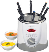Fritéza Clatronic, FFR 2916, mini, fondue, termostat, 1 l, 6 vidliček, pach filtr, 900 W