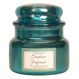 Svíčka ve skleněné metalické dóze Village Candle, Mořská svěžest, 312 g