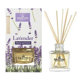 Aroma difuzér Santini, Levandule, 100 ml, 10 ks stébel