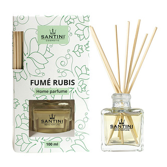 Aroma difuzér Santini, Fumé Rubis, 100 ml, 10 ks stébel