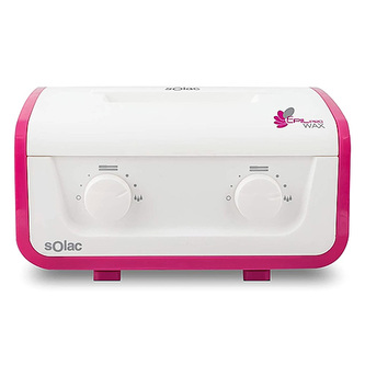 Ohřívač vosku Solac, DC7502, WAX, na obličej a tělo, 2 nádoby, vyjímatelný a vyměnitelný filtr, 325 W