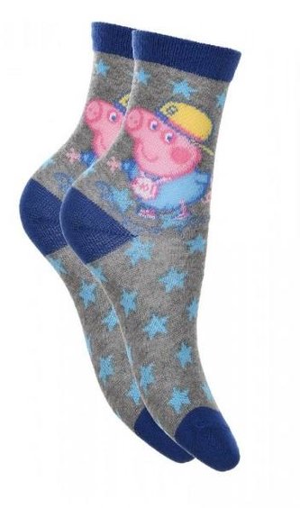 PONOŽKY PEPPA PIG GEORGE - velikost 19-22