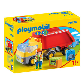 Sklápěč Playmobil, 1.2.3, 6 dílků