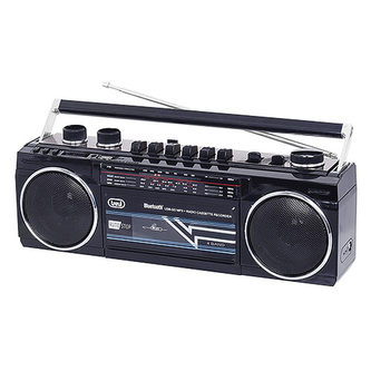 Radiomagnetofon Trevi, RR 501BT/BK, radio, magnetofon, USB, SD, MP3