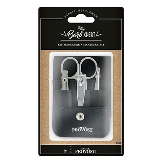 Cestovní sada na manikúru Franck Provost, Barbxpert, nerez, 4 ks, 0565