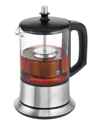 Čajovar ProfiCook, PC-TK 1165, 2v1, čajovar, konvice, elektronické nastavení teploty od 70°C do 100°C, výroba 0,5 L čaje, 360° konektor, konvice z bezpečnostního skla, 900-1100 W čajový filtr z nerezové oceli, automatické vypnutí, ochrana proti vypařován Čajovar ProfiCook, PC-TK 1165, 2v1, čajovar, konvice, elektronické nastavení teploty od 70°C do 100°C, výroba 0,5 L čaje, 360° konektor, konvice z bezpečnostního skla, 900-1100 W čajový filtr z nerezové oceli, automatické vypnutí, ochrana proti vypařován