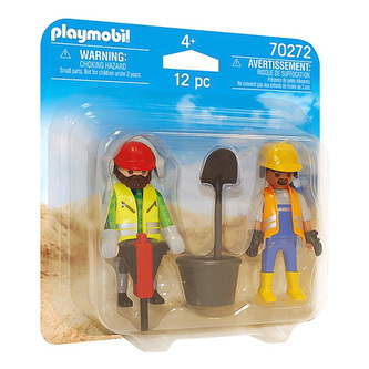 Stavební dělníci Playmobil, Stavba, 12 dílků