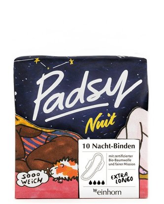 Einhorn Noční vložky s křidélky (10 ks) - extra dlouhé