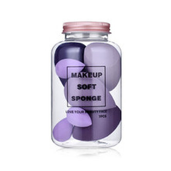 Ostatní Sada 7 ks fialových houbiček na make-up woman