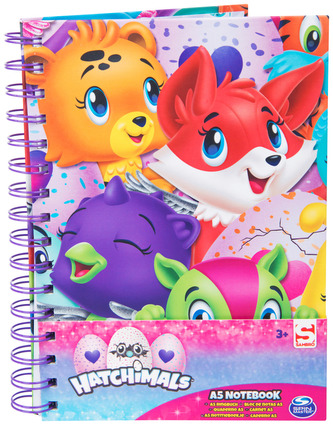 Spirálový blok A5 Hatchimals