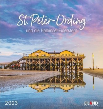 St. Peter-Ording und die Halbinsel Eiderstedt Postkartenkalender 2023