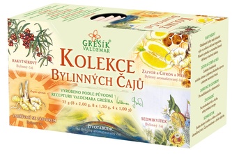Grešík Kolekce Bylinných čajů 5 x 4 n.s.