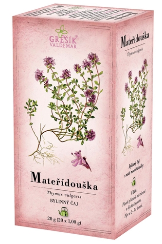 Grešík Mateřídouška 20 x 1,0 g