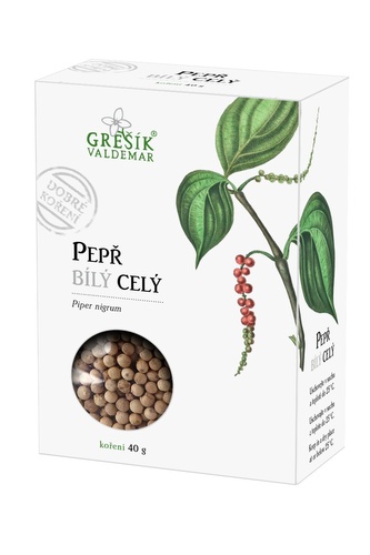 Grešík Pepř bílý celý 40 g