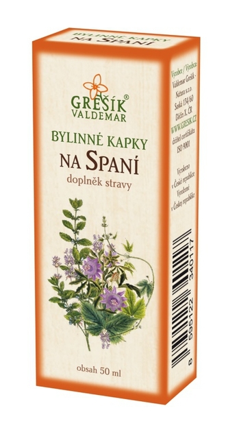 Grešík Na spaní kapky 50 ml