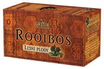 Grešík Rooibos Lesní plody 20 x 1,5 g