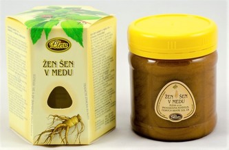 Ženšen v medu Pleva