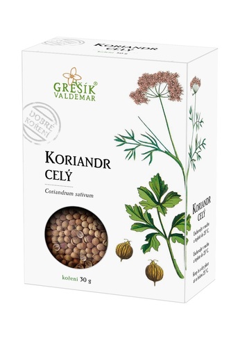 Grešík Koriandr celý 30 g