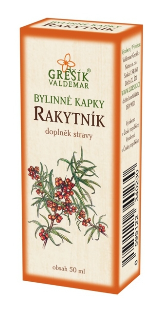 Grešík Rakytník kapky 50 ml