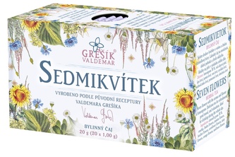 Grešík Sedmikvítek 20 x 1,0 g