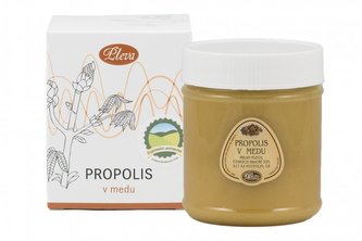 Propolis v medu Pleva