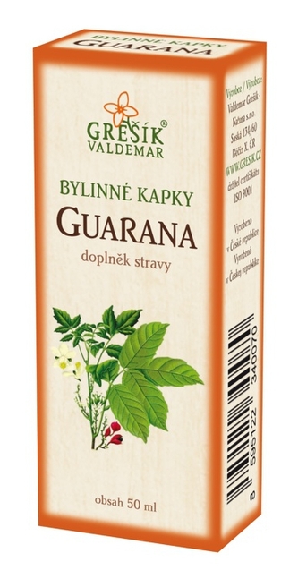 Grešík Guarana kapky 50 ml