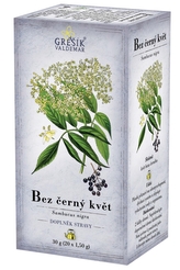 Grešík Bez černý květ 20 x 1,5 g
