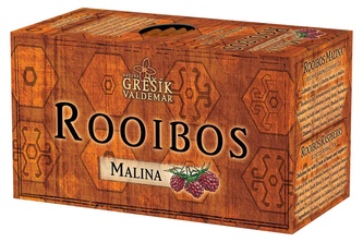 Grešík Rooibos Malina 20 x 1,5 g