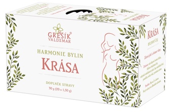 Grešík Krása Harmonie bylin 20 x 1,5 g přebal
