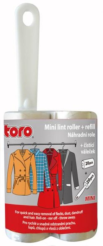 váleček čistící mini + náhradní náplň, 2,8 x 7,5 cm