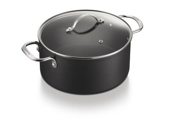 HRNEC BRABANTIA CHROME 24 CM, KOVANÝ HLINÍK