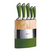 SADA NOŽŮ FUSION 5KS BLOK ZELENÁ - doprava zdarma