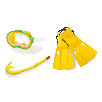 Sada potápěčská brýle + šnorchl + ploutve vel. 38-40