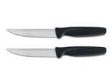 SADA NOŽŮ WÜSTHOF NA PIZZU-/STEAK, 2 KS, ČERNÁ