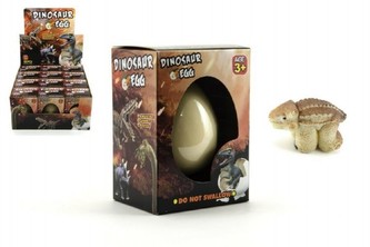 Dinosaurus líhnoucí a rostoucí z vajíčka v krabičce 8x10cm