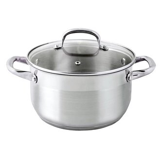 Kastrol se skleněnou poklicí,  5 l,  průměr 24 cm