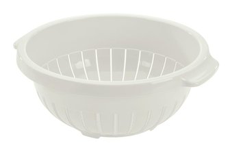 CEDNÍK MISKA 32CM PLAST KRÉMOVÁ