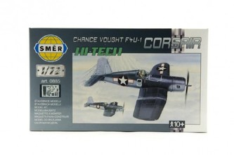 Směr - Model Chance Vought F4U-1 Corsair HI TECH 1:72 14,1x1,73cm v krabici 25x14,5x4,5cm