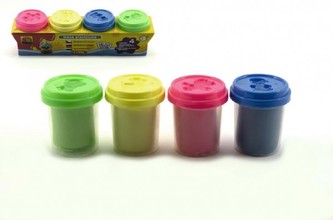 Plastelína/modelína 4ks 50g v kelímku v krabičce