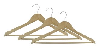 Ramínko na šaty set 3 ks, 44,5 x 23 x 1 cm