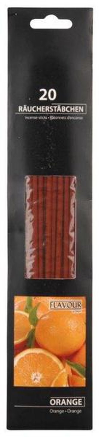 TYČINKY VONNÉ 30CM, 20KS POMERANČ