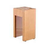 BLOK NA NOŽE, BUKOVÉ DŘEVO, 21,6X12,7X10,8CM