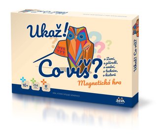Ukaž! Co víš? společenská magnetická hra v krabici 42x29x6cm 15+