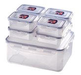 Dóza na potraviny LOCK, set 7 ks, 5,5l/ 1l/ 350ml