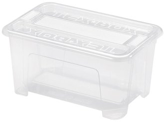 BOX ÚLOŽNÝ S VÍKEM 4,5 L, 28X18,5X14CM, PLAST