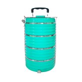 jídlonosič plastový 4 patra, 23,8 x 16 cm