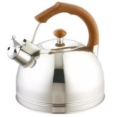 Nerezová konvice na čaj 3 l s rukojetí v dekoru dřeva