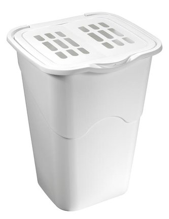 KOŠ NA ŠPINAVÉ PRÁDLO 50L/40X36,5X53,5CM, PLAST